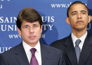 Obama and Blago